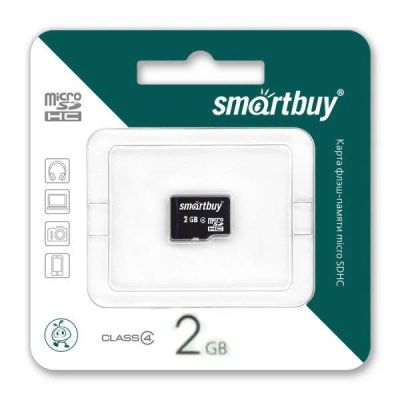 Лот: 12056412. Фото: 1. Карта памяти MicroSD 2 Gb Smart... Карты памяти