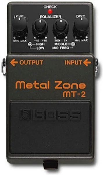 Лот: 3531192. Фото: 1. Педаль Metal Zone mt-2 порычи... Гитарные эффекты и комбоусилители
