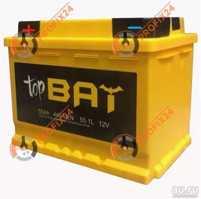Лот: 13288328. Фото: 1. Аккумулятор TOPBAT 55 А/Ч, Прямая... Аккумуляторы