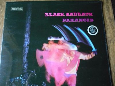 Лот: 12647139. Фото: 1. Black Sabbath. " Paranoid. " England... Аудиозаписи