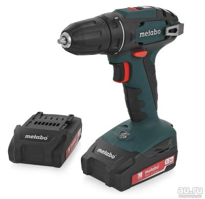 Лот: 13525989. Фото: 1. Дрель акк.Metabo BS 18 LiIon 2x1... Электроинструмент
