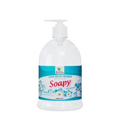 Лот: 20583407. Фото: 1. Крем-мыло жидкое "Soapy" альпийский... Бытовая химия