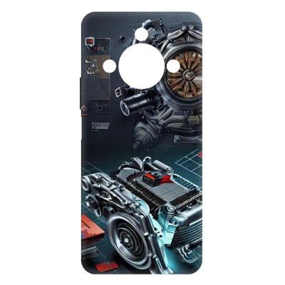 Лот: 25086108. Фото: 1. Чехол Krutoff Soft Case "Моторы... Чехлы, бамперы