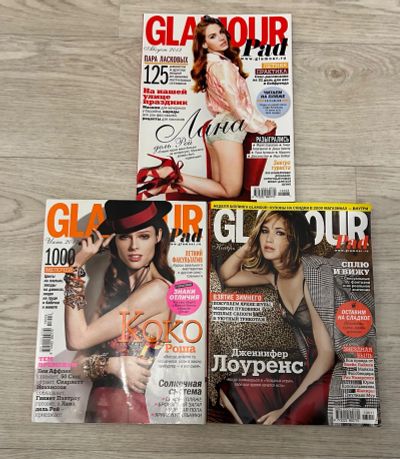 Лот: 23232741. Фото: 1. Журнал Glamour 08.12, 06.13, 11... Красота и мода