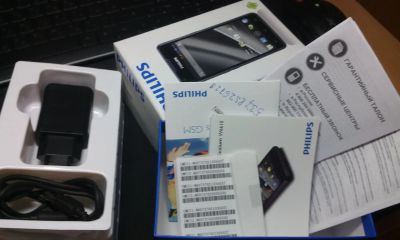 Лот: 4799892. Фото: 1. Philips Xenium W6610 вообще не... Дисплеи, дисплейные модули, тачскрины