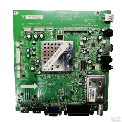 Лот: 15474050. Фото: 1. Main Board MST6M48/6M182 471-01A3-64701G... Запчасти для телевизоров, видеотехники, аудиотехники