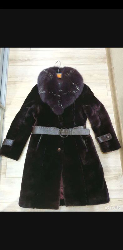 Лот: 23959292. Фото: 1. Шуба мутоновая. Верхняя одежда