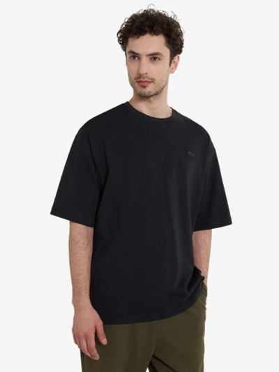 Лот: 25543932. Фото: 1. Футболка мужская FILA, Черный. Другое (спортивная одежда)