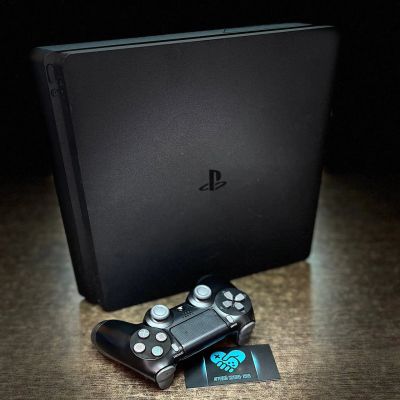 Лот: 23275565. Фото: 1. 2000gb Sony PlayStation 4 Slim... Игровые приставки, консоли