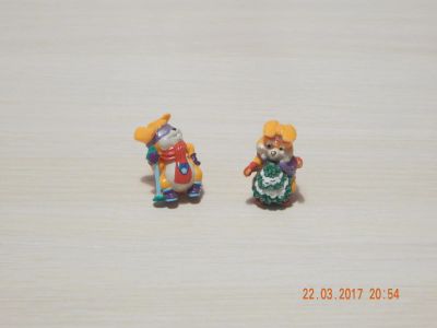 Лот: 9314489. Фото: 1. Киндер сюрприз - зайцы. Игрушки