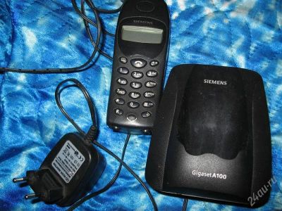 Лот: 1325241. Фото: 1. сименс А100. DECT и радиотелефоны