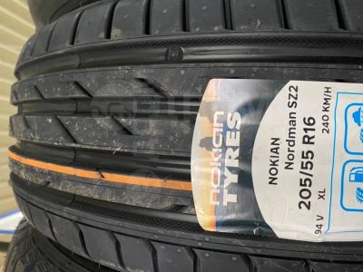 Лот: 17740015. Фото: 1. 205 55 16 (205/55R16) Nokian Nordman... Шины