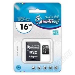 Лот: 2419603. Фото: 1. microsd / sdhc 16 gb карта памяти... Карты памяти