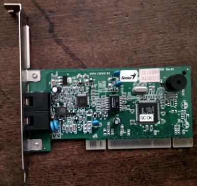 Лот: 10431754. Фото: 1. Внутренний PCI модем Genius GM56PCI-LA... Проводные модемы