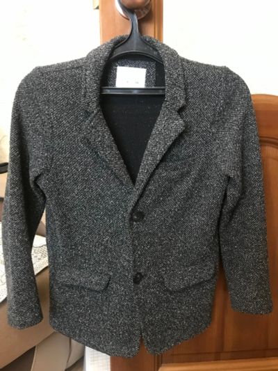 Лот: 25716148. Фото: 1. Пиджак трикотажный «ZARA» на мальчика... Костюмы, пиджаки, комбинезоны
