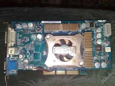 Лот: 1225637. Фото: 1. Asus V9950GE 128MB (Возможен обмен... Видеокарты