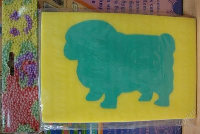 Лот: 1666435. Фото: 1. Трафарет-Пазл Овечка ORANGE ELEPHANT. Для лепки