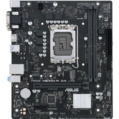 Лот: 24436365. Фото: 1. Материнская плата ASUS Prime H610M-R... Материнские платы