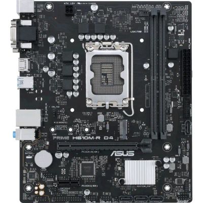 Лот: 24661710. Фото: 1. Материнская плата ASUS Prime H610M-R... Материнские платы