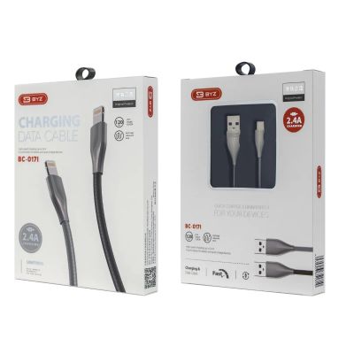Лот: 25794309. Фото: 1. КАБЕЛЬ BYZ BC-017i AM-8pin (Lightning... Дата-кабели, переходники