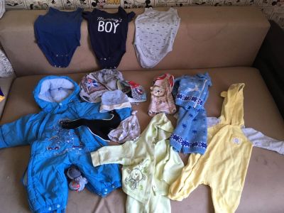 Лот: 15950935. Фото: 1. Вещи на мальчика от 62см до 80см. Костюмы, пиджаки, комбинезоны