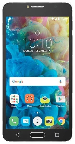 Лот: 10175204. Фото: 1. Alcatel POP 4S Metal Gold (5095K... Смартфоны