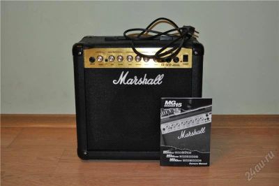 Лот: 1276284. Фото: 1. Marshall MG15CDR комбоусилитель. Гитарные эффекты и комбоусилители