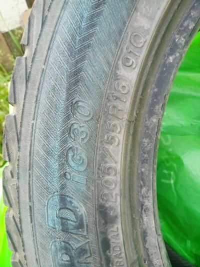 Лот: 17853053. Фото: 1. Шины летние r16 205/55. Шины
