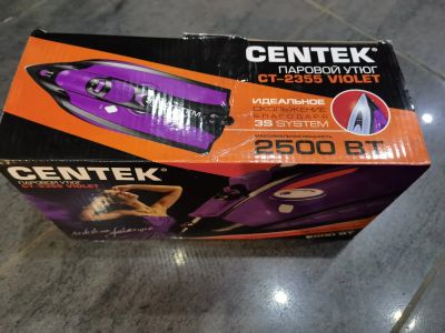 Лот: 18810545. Фото: 1. Утюг Centek CT-2355 Violet. Остальная техника