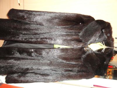Лот: 4701207. Фото: 1. шуба нутрия 46-48 р-р. Верхняя одежда