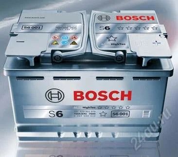 Лот: 2059218. Фото: 1. Аккумулятор автомобильный Bosch... Аккумуляторы
