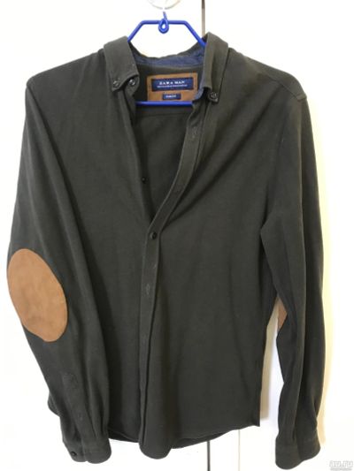 Лот: 14482375. Фото: 1. Рубашка Zara Man толстая. Рубашки, водолазки