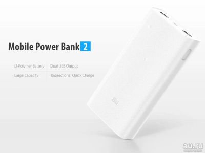 Лот: 9403450. Фото: 1. Внешний аккумулятор Xiaomi Mi... Внешние, портативные аккумуляторы для смартфонов (Power bank)