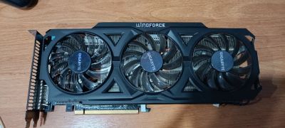 Лот: 19828785. Фото: 1. Gigabyte Radeon r9 280x неисправно. Видеокарты