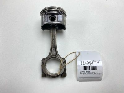 Лот: 25529909. Фото: 1. Поршень с шатуном Nissan Micra... Двигатель и элементы двигателя