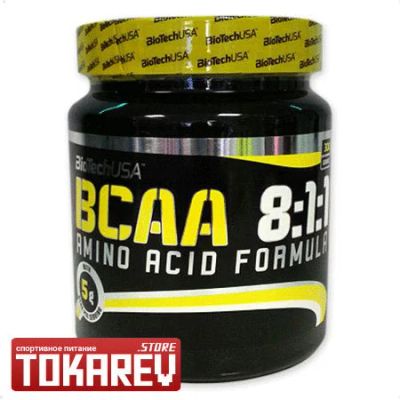 Лот: 7839027. Фото: 1. БЦАА BioTech USA BCAA 8:1:1 (бца... Спортивное питание, витамины