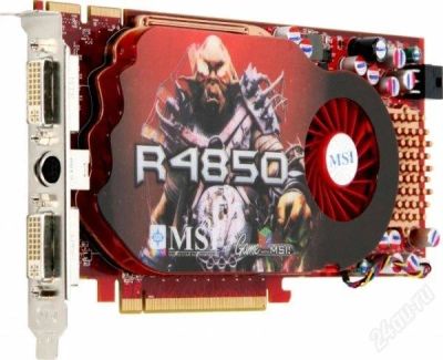 Лот: 2709004. Фото: 1. MSI Radeon HD 4850 512Mb. Видеокарты