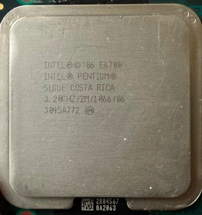 Лот: 19075154. Фото: 1. процессор Intel Pentium E 6700. Процессоры