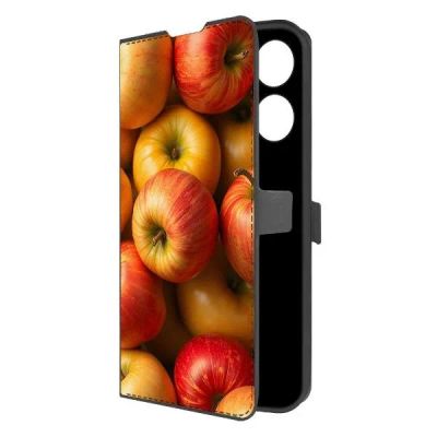 Лот: 25543192. Фото: 1. Чехол Krutoff Eco Book "Яблоки... Чехлы, бамперы