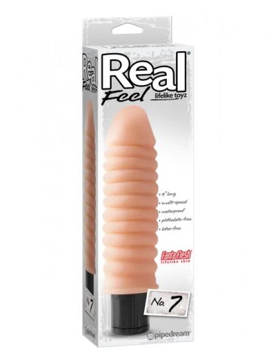 Лот: 7536747. Фото: 1. Вибратор REAL FEEL №7, "живое... Игрушки