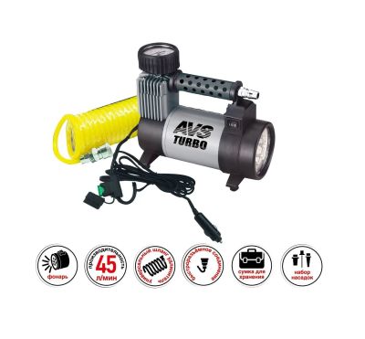 Лот: 17647712. Фото: 1. Компрессор автомобильный AVS KS450L... Компрессоры автомобильные, шинные насосы