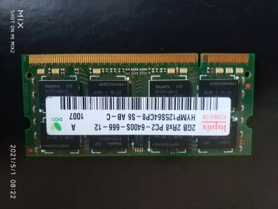 Лот: 17666663. Фото: 1. DDR2 SO-DIMM Hynux 2Gb PC2-6400S-666. Оперативная память
