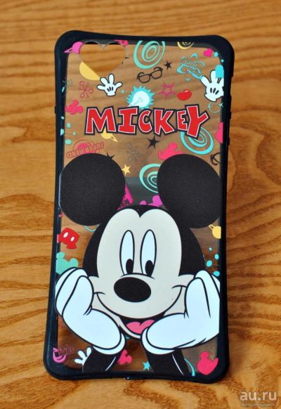 Лот: 7826872. Фото: 1. Силиконовый чехол Mickey Mouse... Чехлы, бамперы