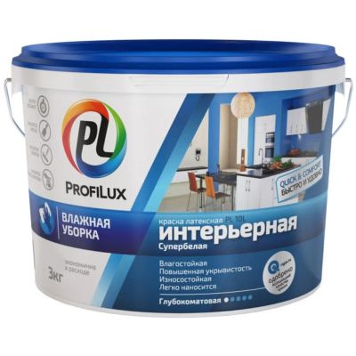Лот: 24087409. Фото: 1. Краска воднодисперсионная, Profilux... Краски, лаки, растворитель