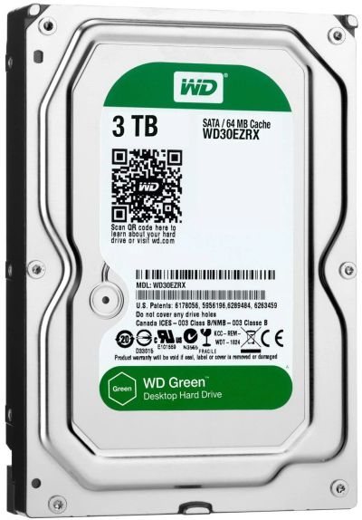 Лот: 18615577. Фото: 1. Жесткий диск Western Digital 3ТБ... Жёсткие диски (HDD)