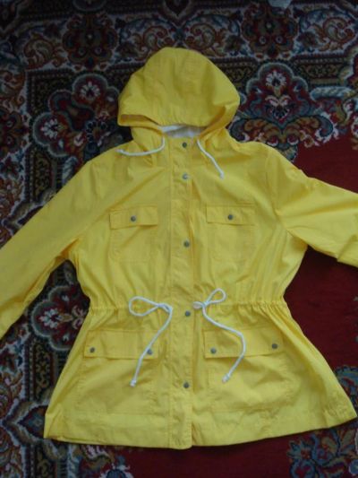 Лот: 3949927. Фото: 1. Желтая ветровка OLD Navy из Америки... Верхняя одежда