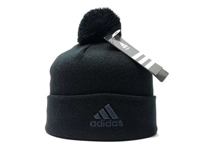 Лот: 12569287. Фото: 1. Шапка adidas flap pompon черный... Головные уборы