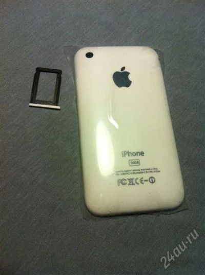 Лот: 2107527. Фото: 1. Белый корпус iPhone 3gs 16gb. Корпуса, клавиатуры, кнопки
