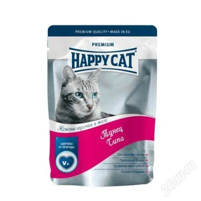 Лот: 2600770. Фото: 1. Happy cat - паучи. Корма