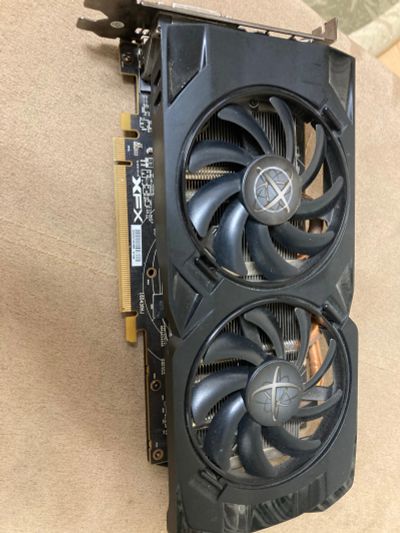 Лот: 24638425. Фото: 1. Видеокарта RX 470 4GB XFX. Видеокарты